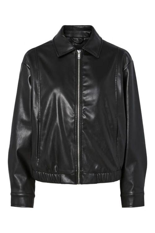 Pieces PCVERA BOMBER JACKET NOOS WB Black