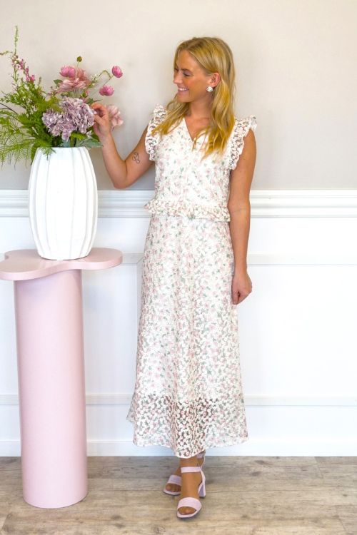 Loved by Lykke Christina Dress Rose Flowers