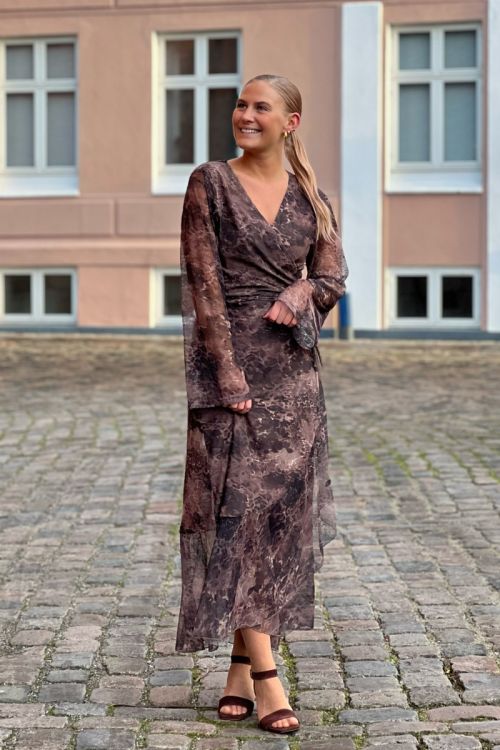 Loved by Lykke LY Lovely Long Dress Brown Fall