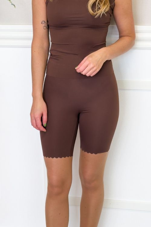 Loved by Lykke - Shorts - Loved Shorts - Dark Brown 