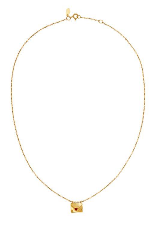 Maanesten With Love Necklace Guld
