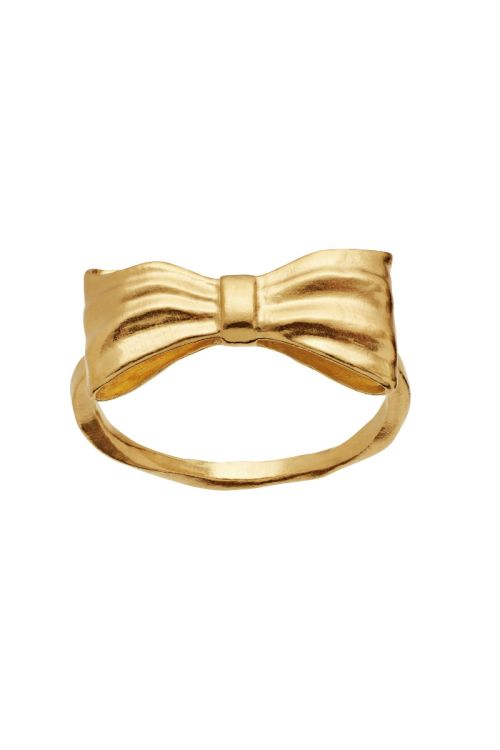 Maanesten Satin Ring Guld
