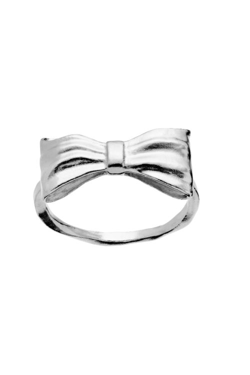 Maanesten Satin Ring Sølv