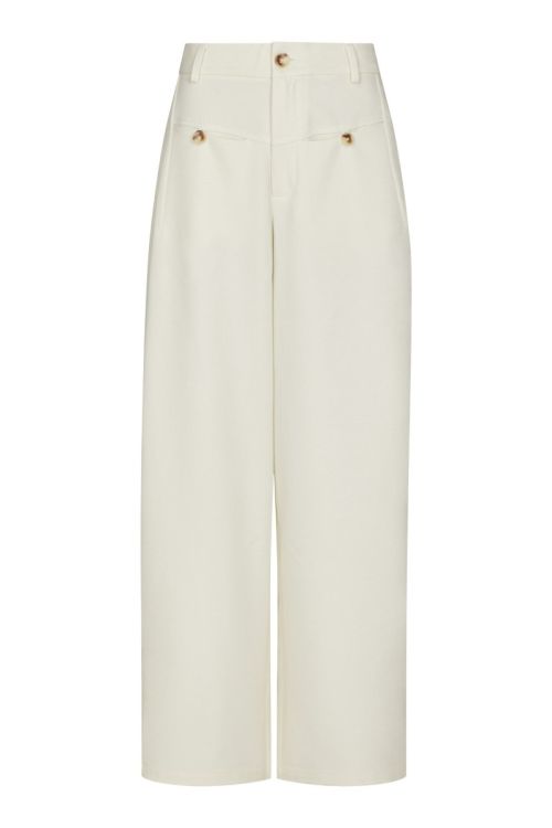 NEO NOIR Massie Structure Pants Off White
