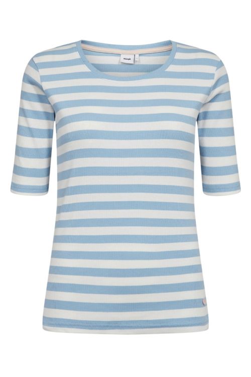 NÜMPH NUMIXIE SS T-SHIRT - GOTS Airy Blue