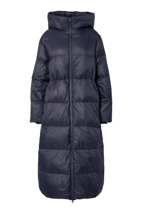 YAS YASPOPPEL DOWN BLEND COAT S. NOOS Navy Blazer