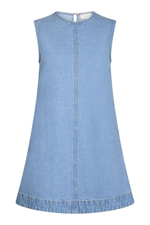 Neo Noir Livo Denim Dress Light Blue