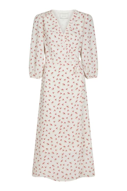 NEO NOIR Malinga Simple Flower Dress Red