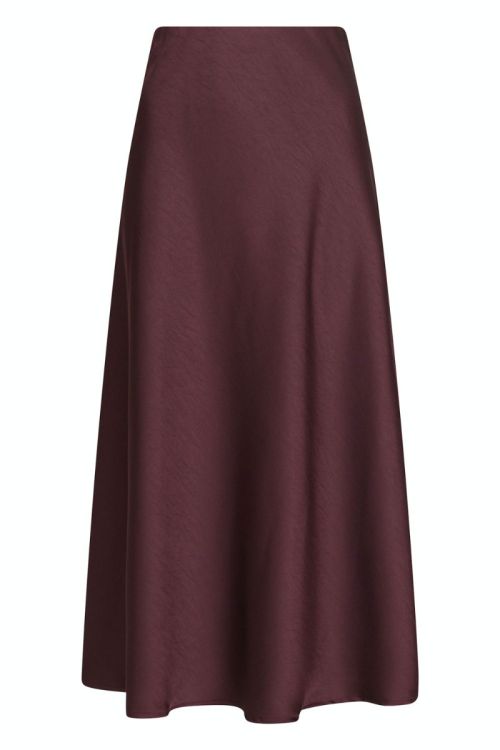 Neo Noir Nederdel Bovary Skirt Burgundy Front