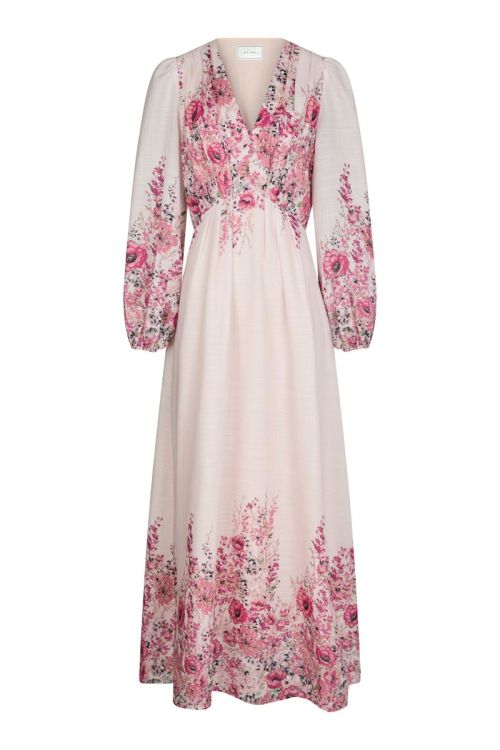 NEO NOIR Silfi Flower Print Dress ROSE