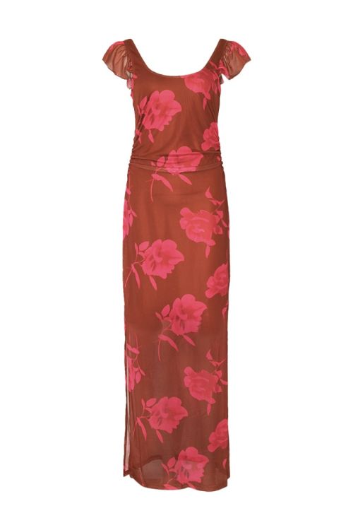 Noella Lauryn Dress Cassie Brown Print