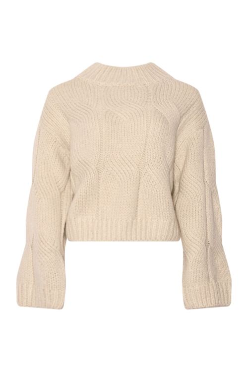 Noella Lynx Knit Ivory