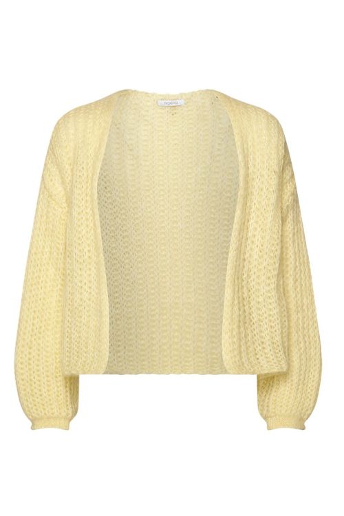 Noella Joseph Knit Cardigan Light Yellow