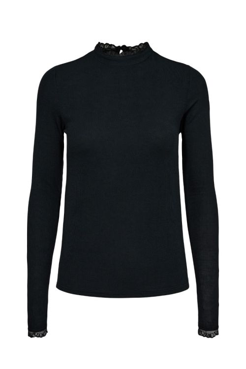 Nümph Bluse Nubowie Lace Blouse Caviar