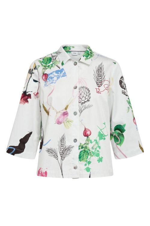 Nümph Skjorte NU Silja Shirt Pristine
