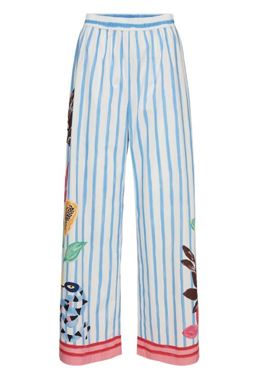 Nümph Bukser NU Wendie Pants Bright White