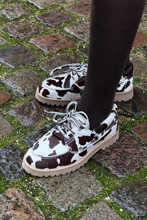 Pavement Sko Alvina Pony Brown Combo