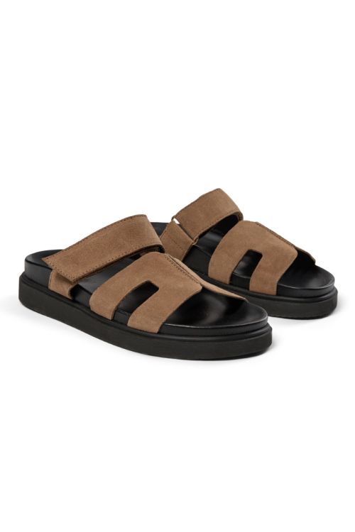 Pavement Sandaler Maru Suede Taupe Suede