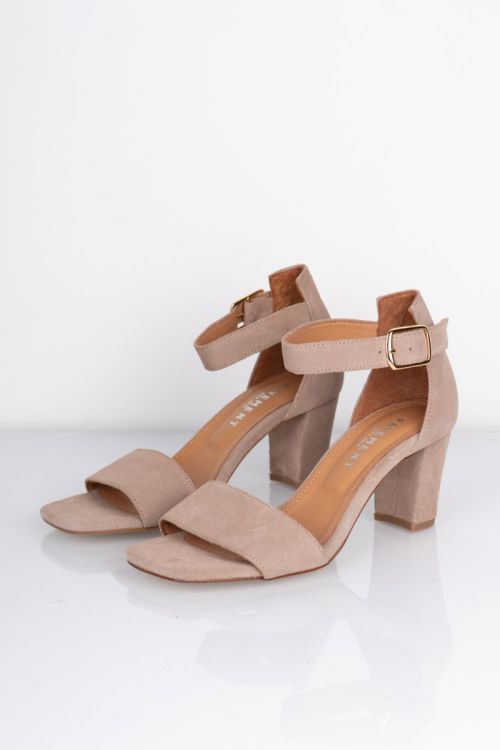 Pavement Sandal Lykke Taupe Front