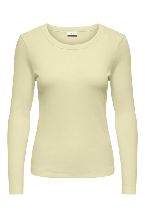 JdY JDYLUCKY LS O NECK NEW TOP JRS NOOS Double Cream