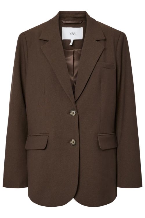 YAS - Blazer - Reemaj LS Blazer - Chocolate Brown