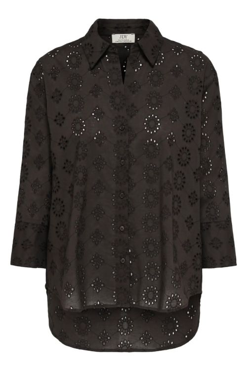 JDY Skjorte Jdytallie 3/4 Long Shirt Chocolate Torte 