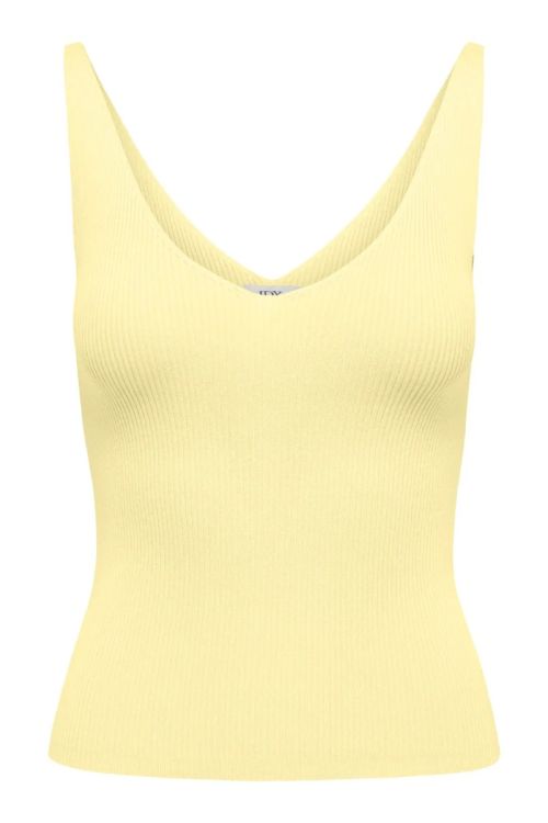 JDY - Top - Nanna S/L Top - Pastel Yellow