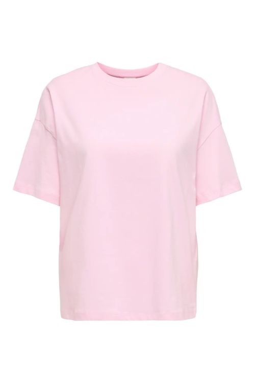 JdY JDYCARLA S/S OVERSIZE T-SHIRT JRS Pink Lady CHERRY
