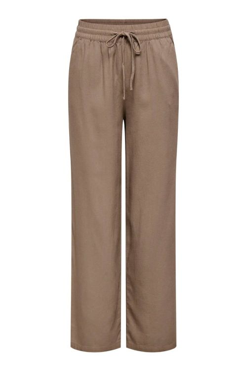 JdY JDYSAY HW LINEN WIDE PANT WVN NOOS Caribou