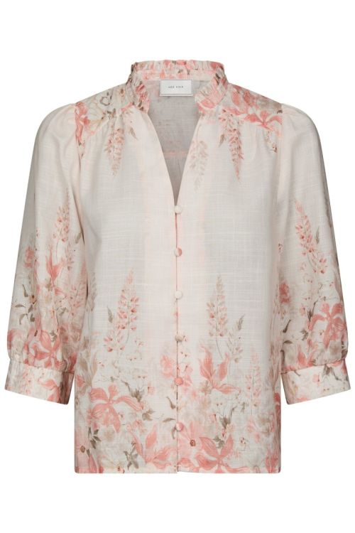 NEO NOIR Roselle Blooming Blouse Misty Rose
