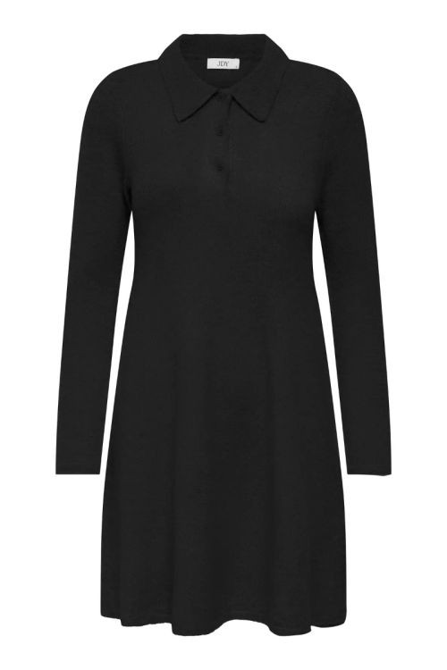 JdY JDYROSEMARY LIFE L/S COLLAR DRESS KNT Black