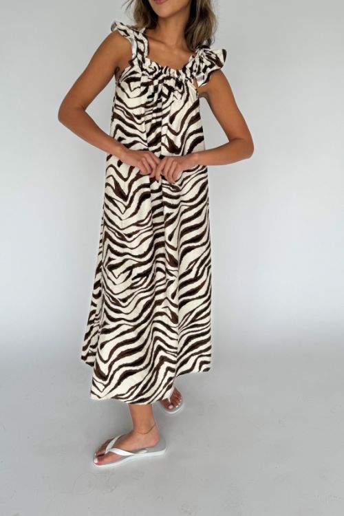 Continue Sasha zebra dress zebra