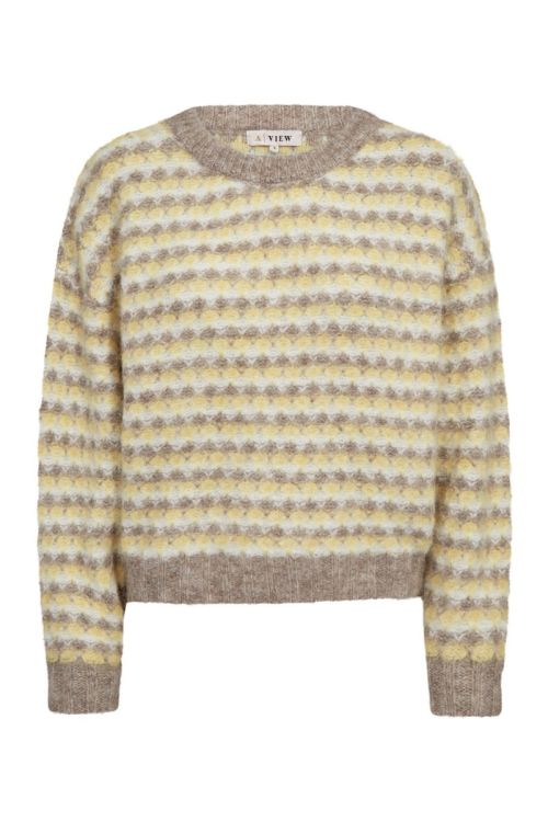 A-View Sassi knit pullover 201 Sand/yellow