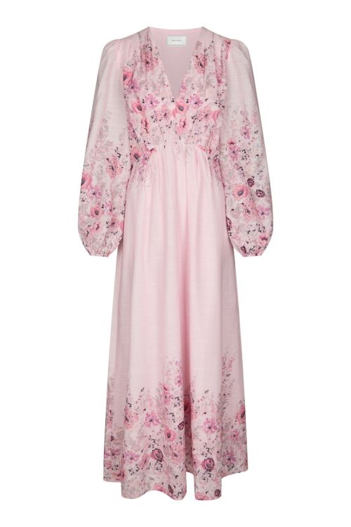 NEO NOIR Silfi Flower Print Dress Dusty rose