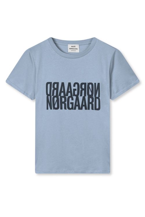Mads Nørgaard Single Cotton Trenda P Tee Faded Denim