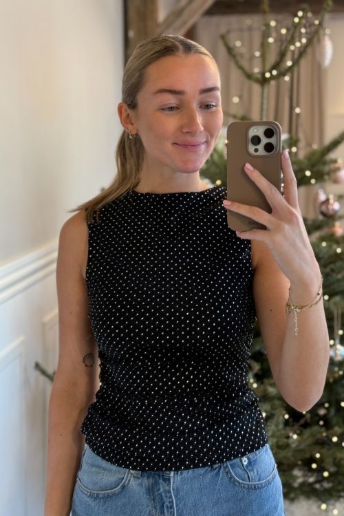 Sisters Point Top ESME-TOP3 Black/Silver