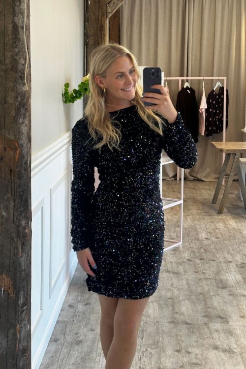 Sisters Point - Kjole - Gigi-DR - Black/Multi/Purple