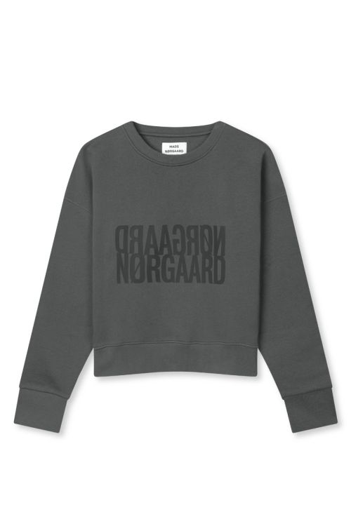 Mads Nørgaard Original Sweat Tilvina Sweatshirt Asphalt