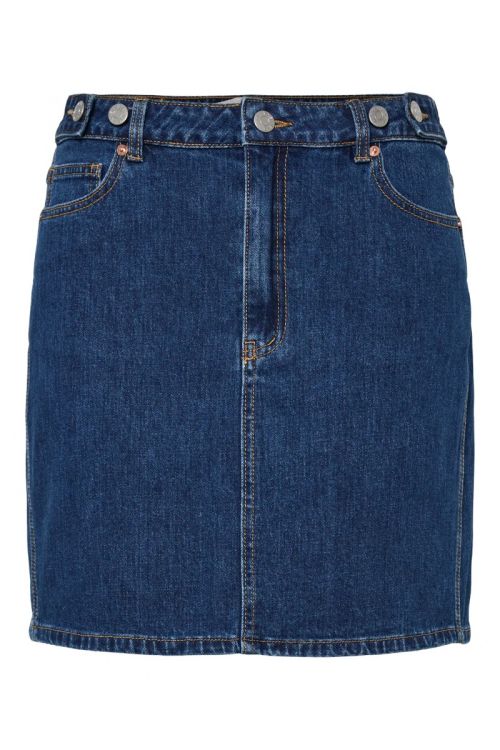 Y.A.S Nederdel Yaslira Hmw Denim Skirt S. Medium Blue Denim