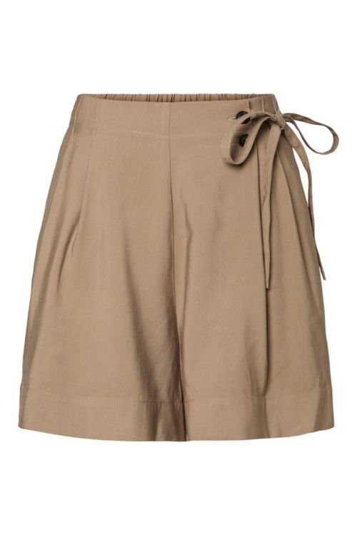 Y.A.S Yasari Hmw Shorts Taupe Gray