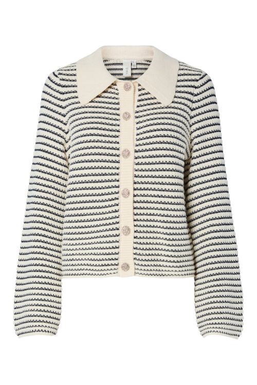 Y.A.S Yasfanto Ls Knit Cardigan S. Gardenia