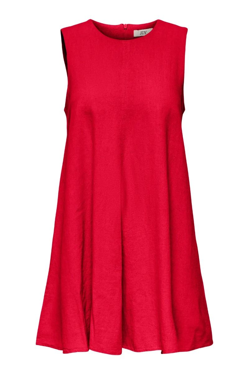 JDY - Kjole - Say S/L Linen Dress - Ski Patrol