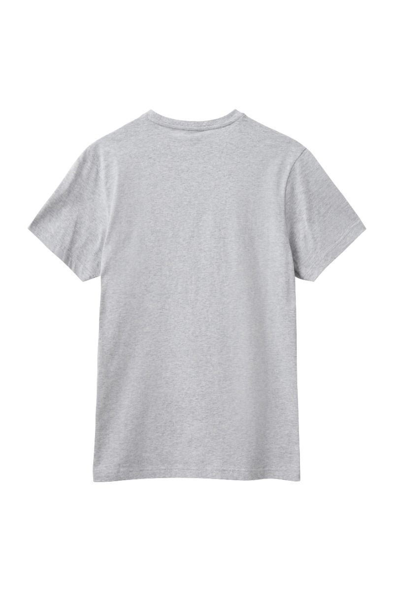 H2O - T-shirt - Logo Tee - Light Grey Mel/Black