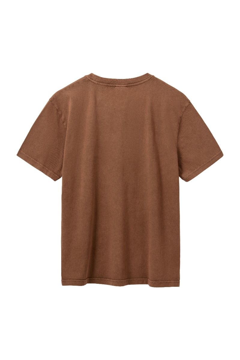 H2O - T-shirt - Select Kap Dan Tee Solid - Coffee (Levering midt december)