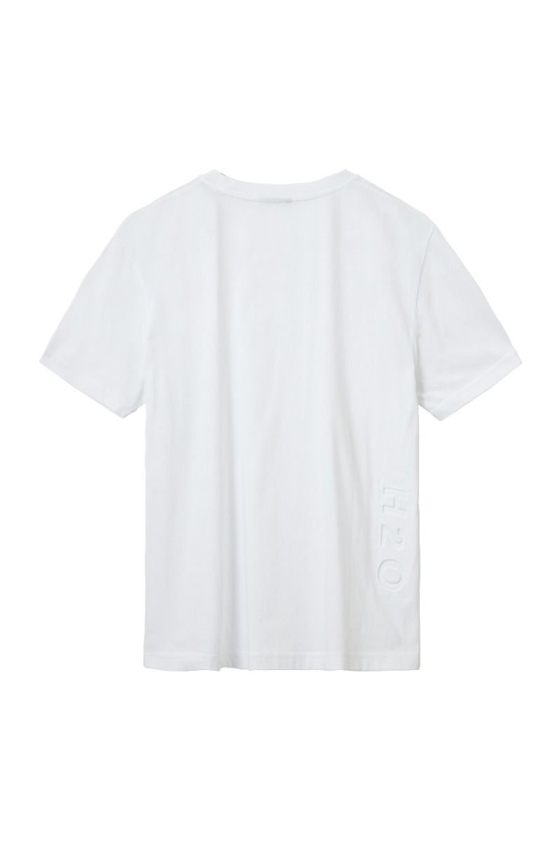 H2O - T-shirt - Basic Langø Tee - White