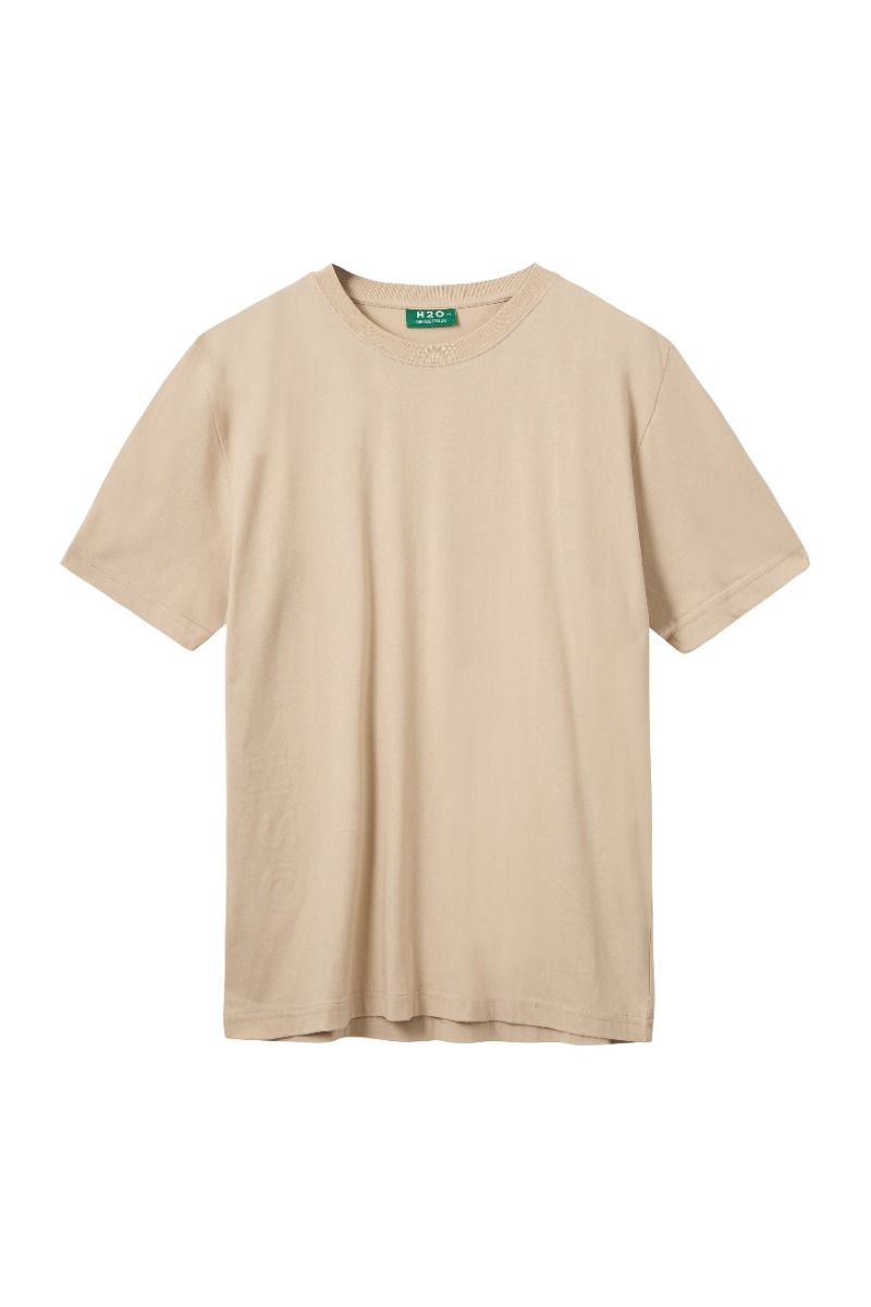 H2O - T-shirt - Basic Langø Tee - Desert