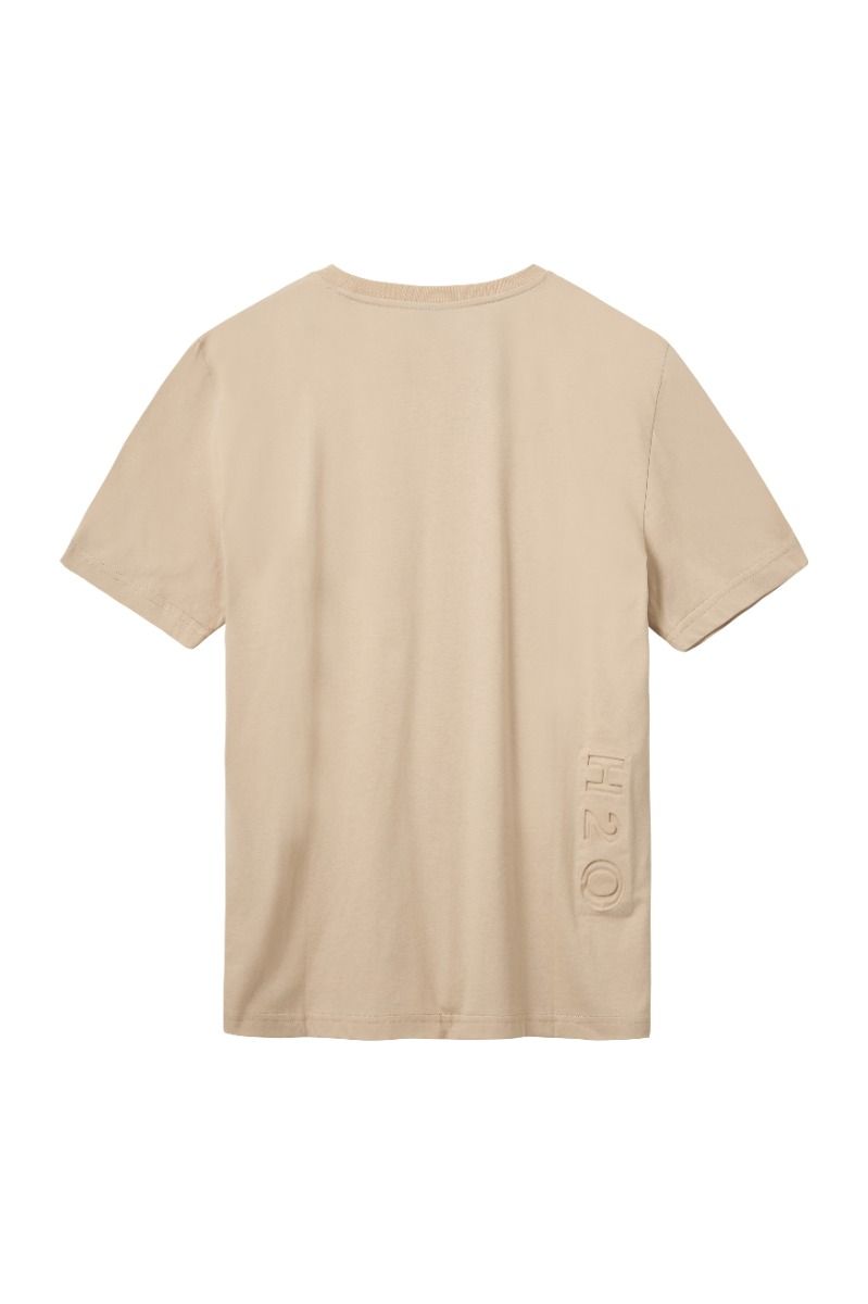 H2O - T-shirt - Basic Langø Tee - Desert