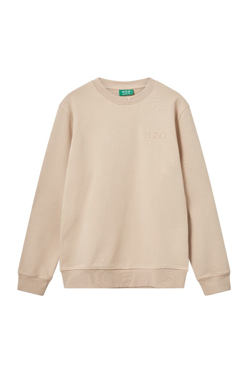 H2O - Sweatshirt - Basic Langø Sweat O'neck - Desert