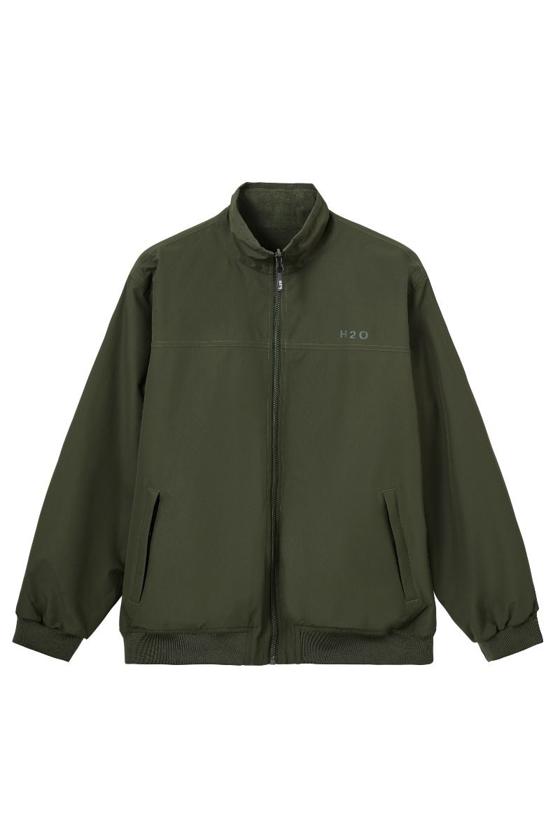 H2O - Jakke - Mandø Reversible Jacket - Army