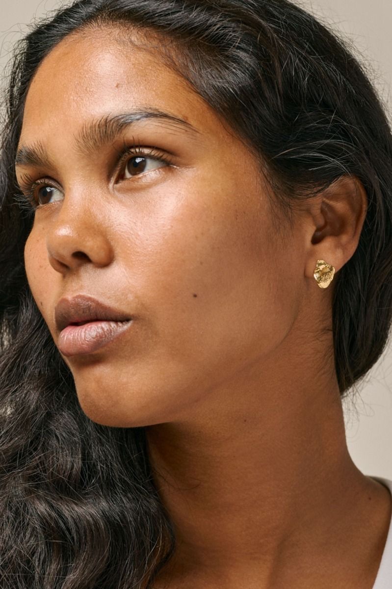 Enamel - Øreringe - Copenhagen Studs Maia Small - Gold